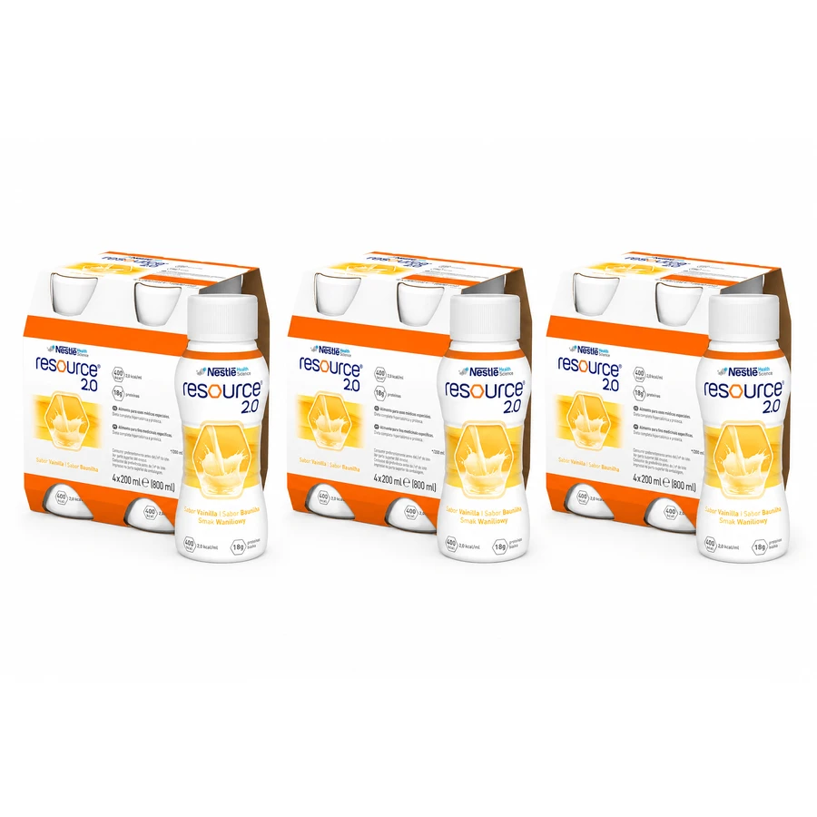 Resource 2.0, preparat odżywczy, smak waniliowy,  12x200 ml : ceny i cechy