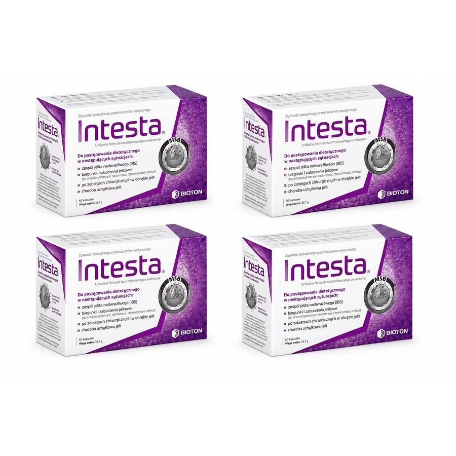 Intesta, 4x60 kapsułek: ceny i cechy
