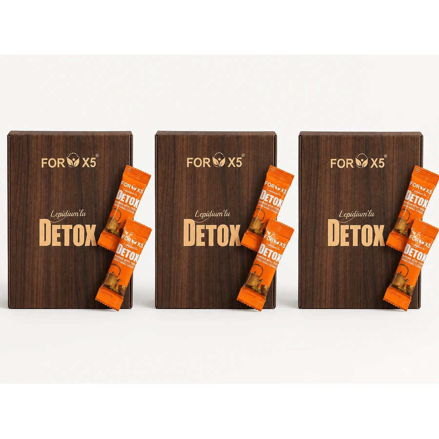 Lepidium'lu Detox Herbata odchudzająca, 90 x 4 g, Dla X5: ceny i cechy