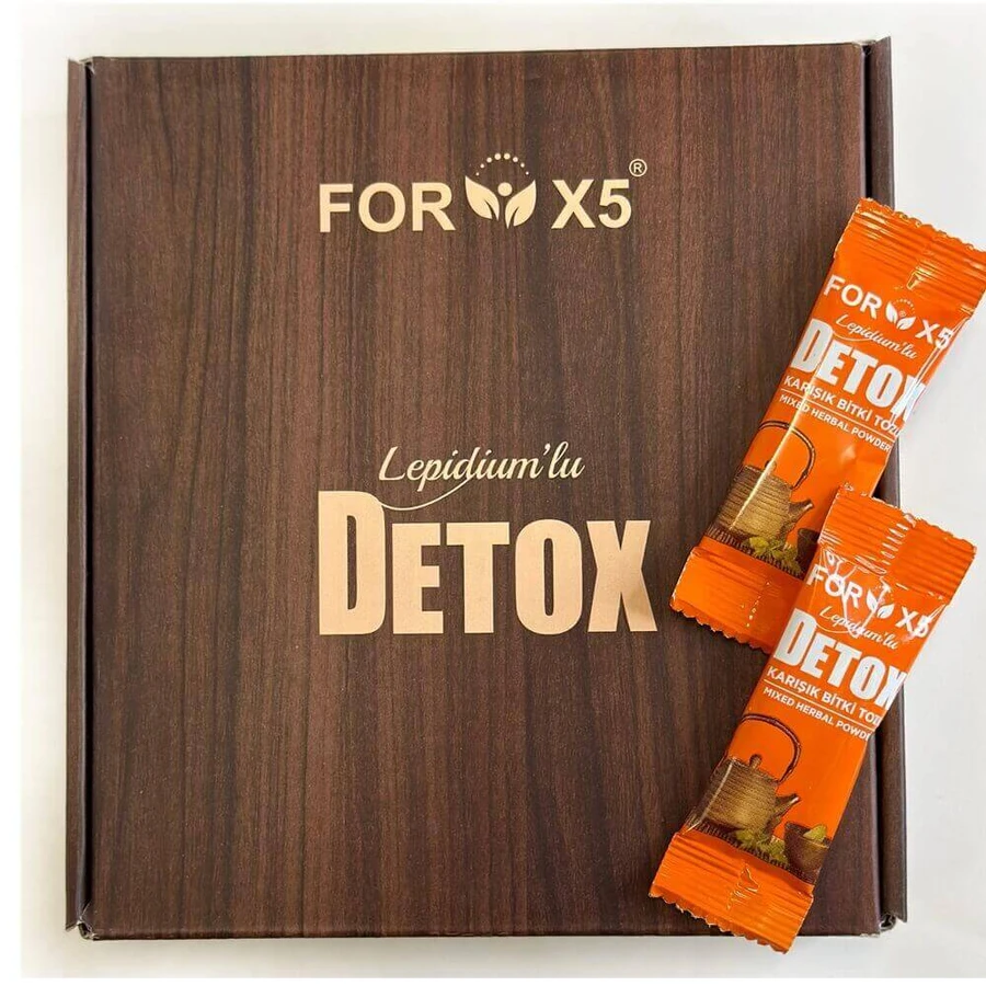 Lepidium'lu Detox Herbata odchudzająca, 90 x 4 g, Dla X5: ceny i cechy