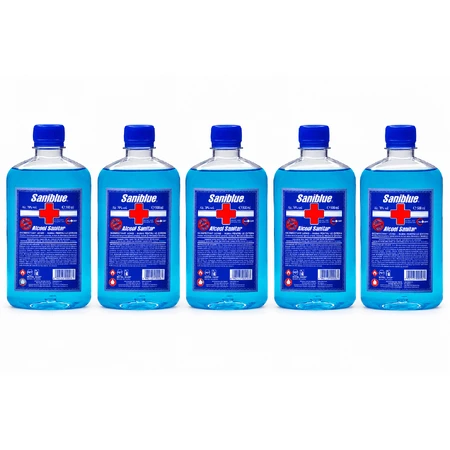 70% alkohol do dezynfekcji, 5x500 ml, Saniblue: ceny i cechy