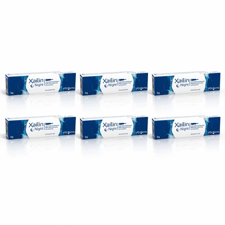Xailin Night Unguento Lubrificante Per Secchezza Oculare 6x5 g, Visuafarma