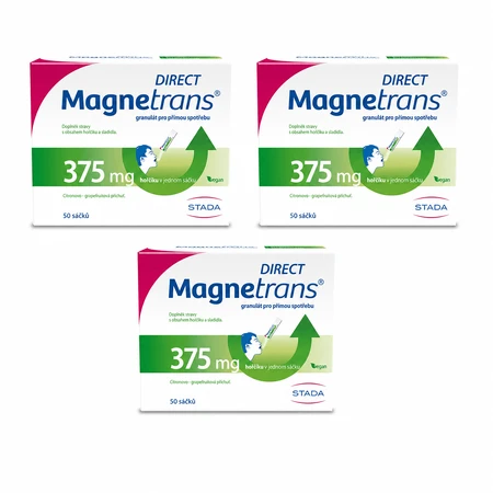 Magnetrans Direct 375 mg, 3x50 sachets, Stada