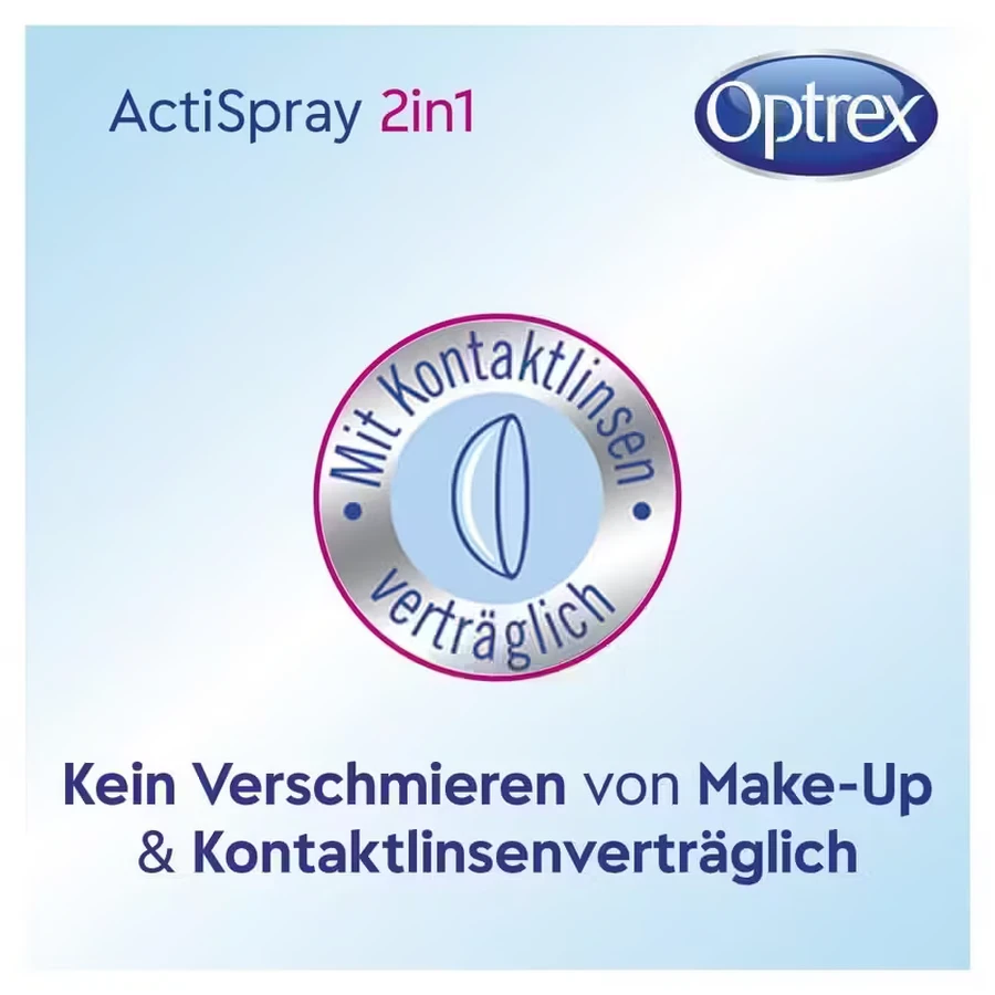 Optrex ActiSpray 2-in-1-Augenspray, 8x10 ml