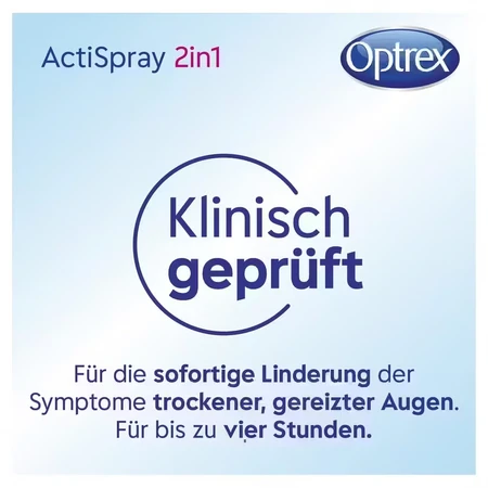 Optrex ActiSpray 2-in-1-Augenspray, 8x10 ml