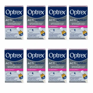 Optrex ActiSpray Spray oculare 2 in 1, 8x10 ml
