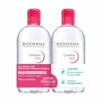 Kit de agua micelar Bioderma Sensibio H2O, 4x500 ml