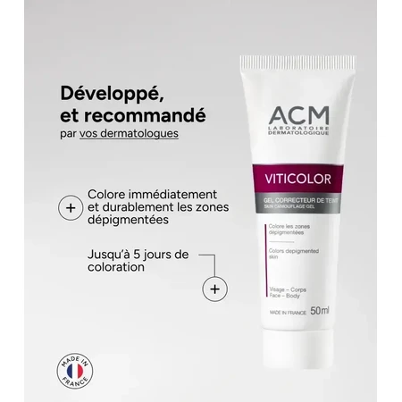 ACM Viticolor Hautkorrekturgel 2x50 ml