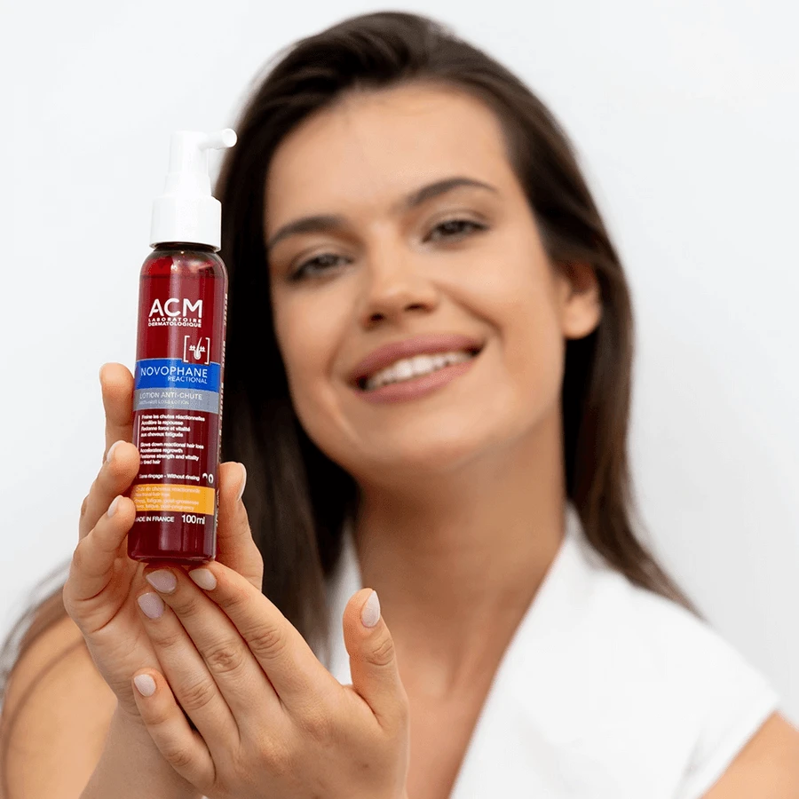 Loción Novophane Reactional Anticaída, 2x100 ml, Acm