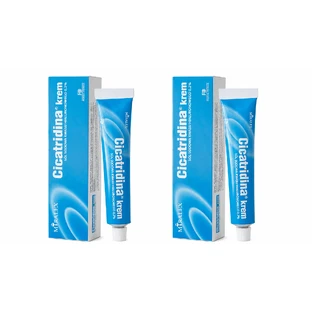 Cicatridin Cream, sodium salt of hyaluronic acid, 2x60 g, Miralex