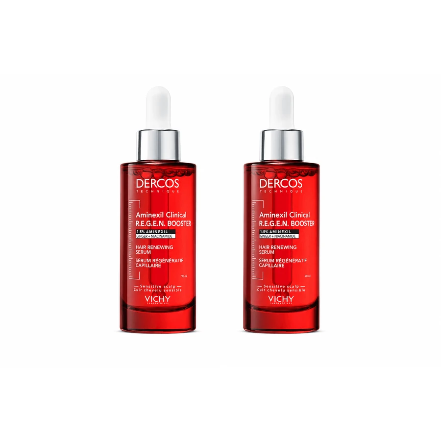 Vichy Dercos Aminexil Clinical Booster, Haarserum,2x90 ml