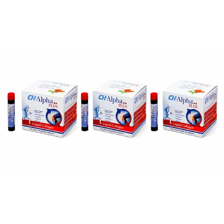 Kolagen w płynie Ch Alpha Plus, 3x30 ampułek do picia, Gelita Health: ceny i cechy