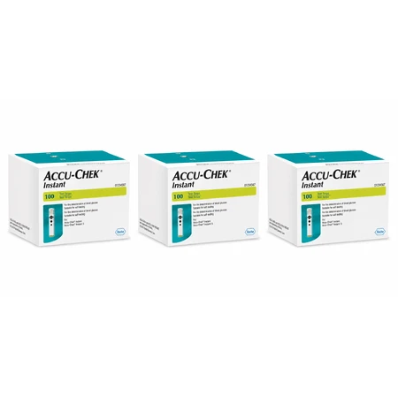 Accu-Chek Instant Test Strips, 3 x 100 units, Roche
