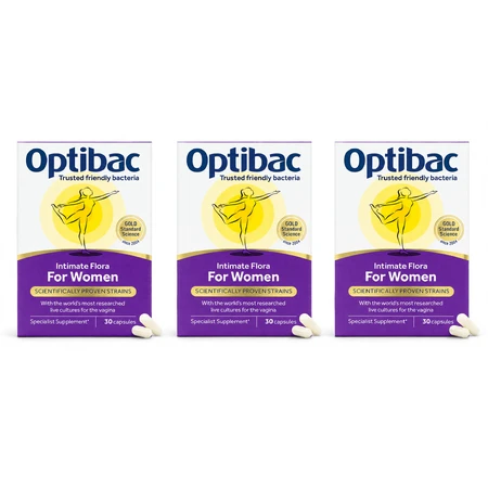 Probiotic pentru flora vaginală, 3x30 capsule, Optibac