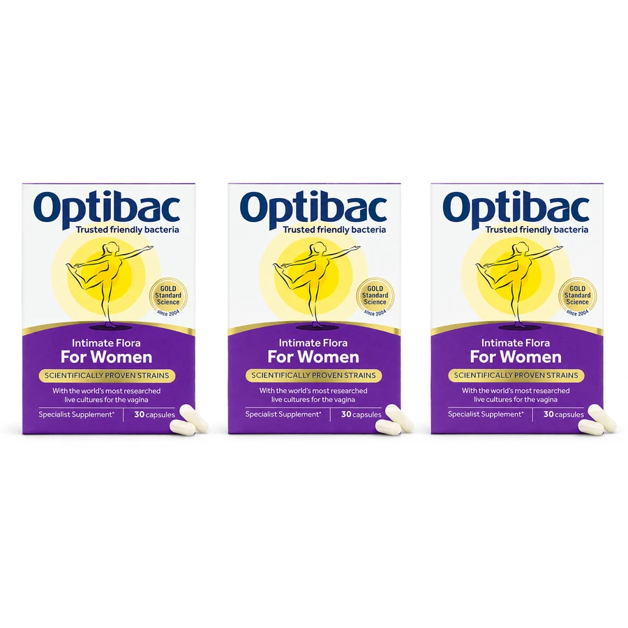 Probiotic pentru flora vaginală, 3x30 capsule, Optibac