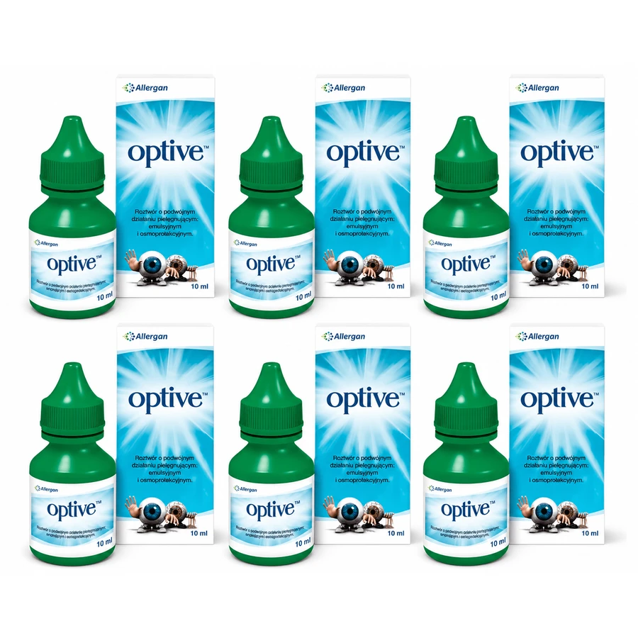 Optive 6x10 ml eye drops