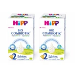 HiPP 2 Bio Combiotik, biologische opvolgmelk, na 6 maanden,4x550 g