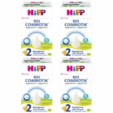 HiPP 2 Bio Combiotik, organic follow-on milk, after 6 months, 4x550 g