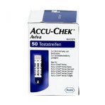 Bandelettes réactives Accu-Chek Aviva Plasma II, 4 boîtes de 50