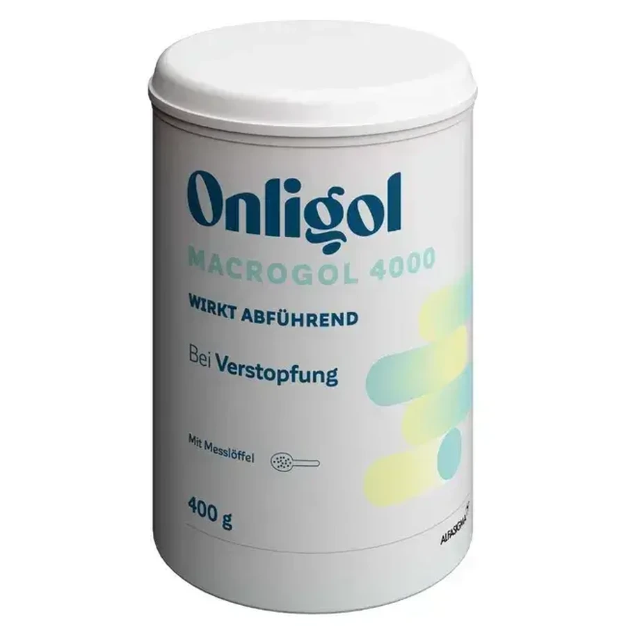 Onligol macrogol 4000 4x400 g fără zahăr