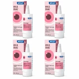 Hylo Dual, collirio idratante con ectoina, senza conservanti, 4x10 ml