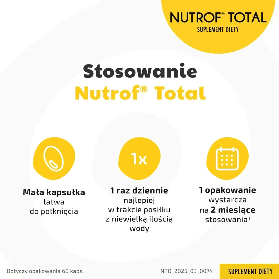 Nutrof Total, 5x60 kapsułek: ceny i cechy