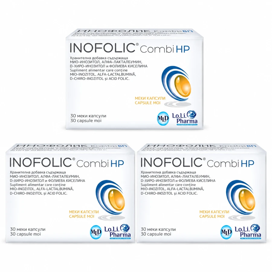 Inofolic Combi HP, 3x30 kapsułek miękkich, Lo Li Pharma: ceny i cechy