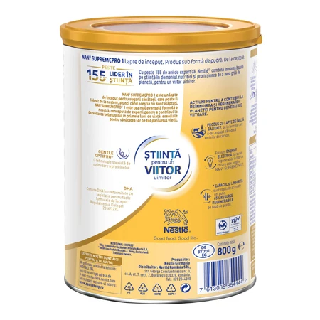 Latte in Polvere Nan Supreme Pro 1, 4x800 g, Nestlé