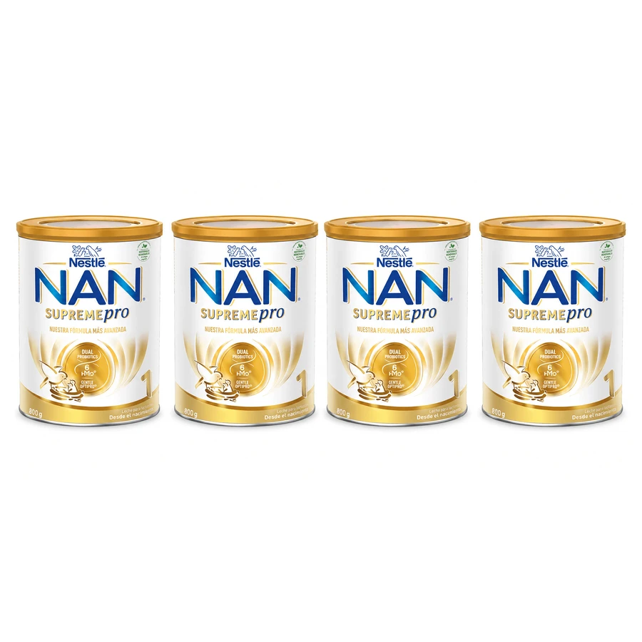 Latte in Polvere Nan Supreme Pro 1, 4x800 g, Nestlé