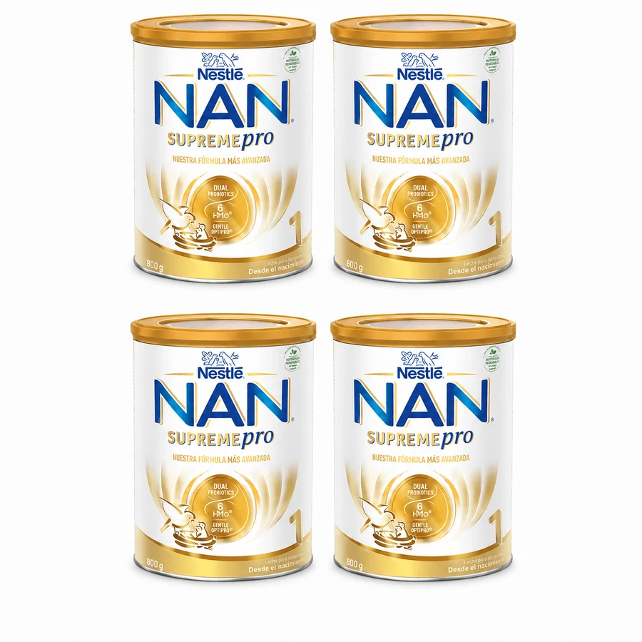 Latte in Polvere Nan Supreme Pro 1, 4x800 g, Nestlé