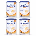 Leche de fórmula en polvo Aptamil Comfort 2, de 6 a 12 meses, 4 x 800 g, Nutricia