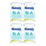Specjalna formuła mleka sojowego SL, +0 miesięcy, 4x500 g, Humana