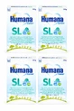 Special soy milk formula SL, +0 months, 4x500 g, Humana