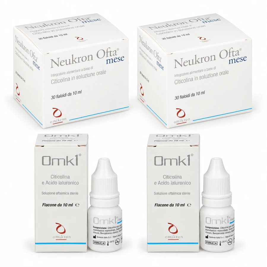 Set Neukron Ofta® Mese 60 vials + OMK1 20 ml, Omikron