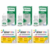 Set Nutrof Total, 180 capsule + Systane Ultra 30 ml
