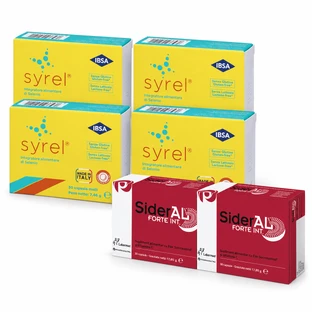 SYREL 120 gélules + SiderAL Forte, 60 gélules
