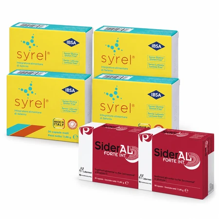 SYREL 120 capsules + SiderAL Forte, 60 capsules