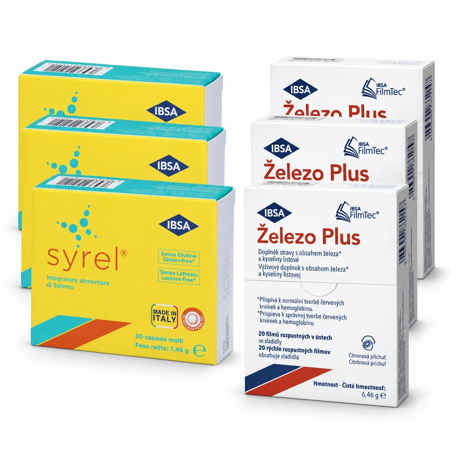 SYREL 90 cps + Iron Plus 60 capsule, IBSA
