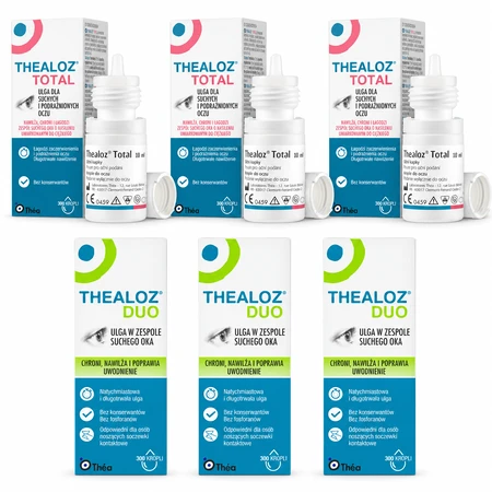 Thealoz Total,30 ml + Thealoz Duo, 30 ml, Thea