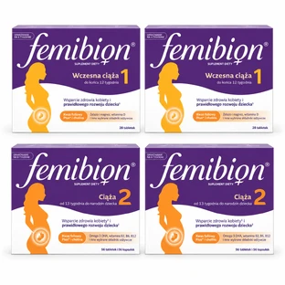 Femibion 1, 56 Tabletten + Femibion 2, 112 Tabletten