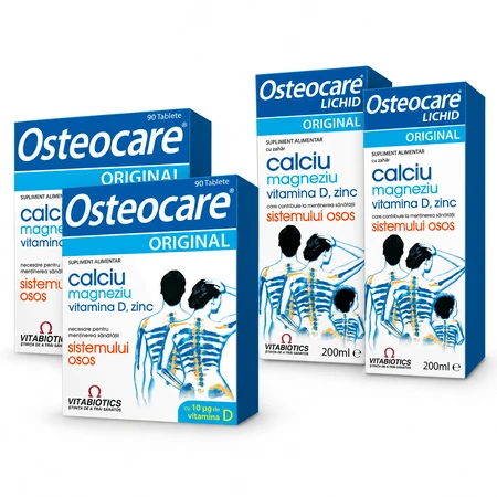 Osteocare 180 compresse + sciroppo Osteocare, 400 ml, Vitabiotics
