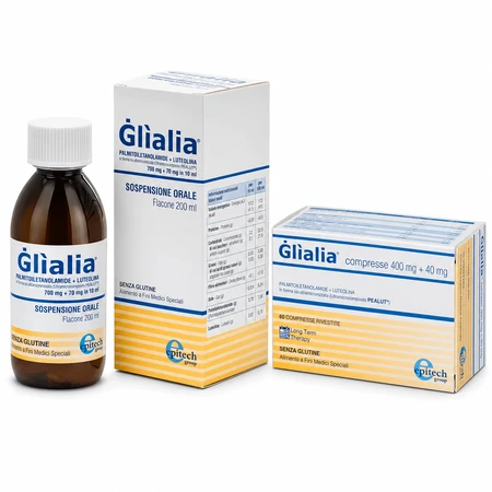 Glialia 700 mg 200 ml + Glialia 400 mg 60 tablets