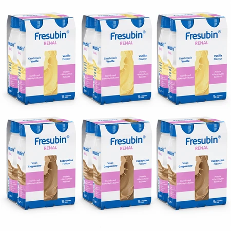 Fresubin Renal Vainilla + Cappuccino 24 x 200 ml