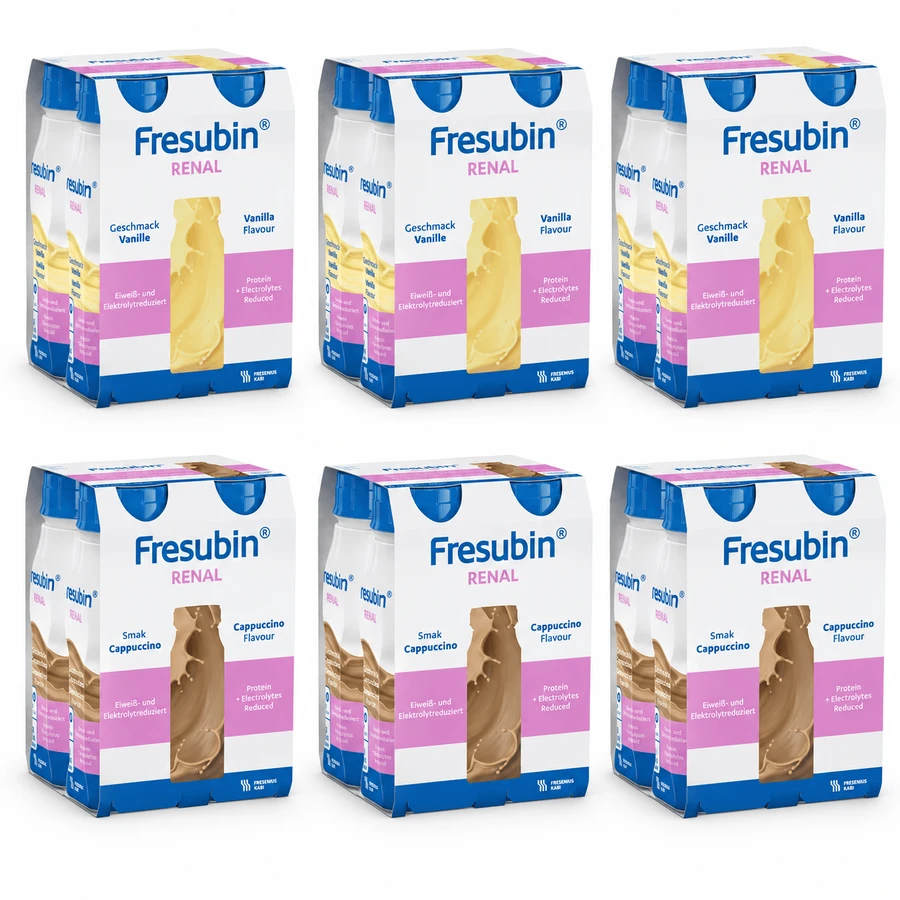 Fresubin Renal Vainilla + Cappuccino 24 x 200 ml