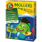 Möller's 4x36 Gummy Fish with Omega-3, Assorted Flavors