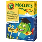 Möller's 4x36 Gummy Fish with Omega-3, Assorted Flavors
