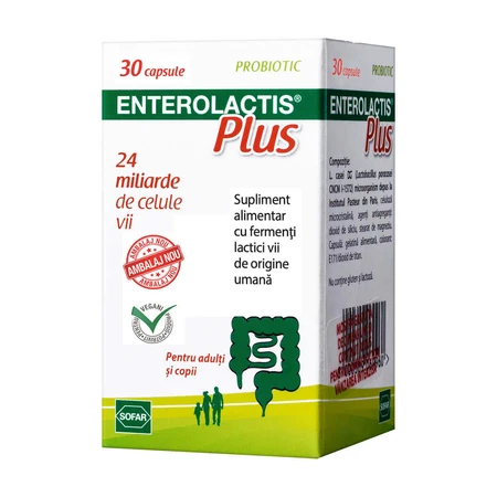 Enterolactis Plus, 90 capsules + Enterolactis Duo, 80 sachets, Sofar