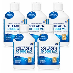Colagen Marin Hidrolizat 10000mg, 5x500 ml, Swedish Nutra