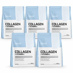 Collagen + Natural Vitamin C, 5x400 g, OstroVit