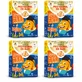 Gummivissen met omega-3 en citroen- en sinaasappelsmaak, 4 x 36 gummivissen, Möller's